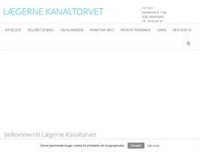 Tablet Screenshot of kanaltorvet.dk